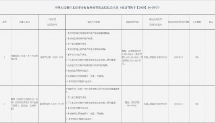 存在多达十项违规行为 网银在线被罚没960余万元