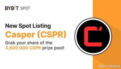 CSPR上线全球 Top 3交易所ByBit，参与活动，领取380万个CSPR奖励