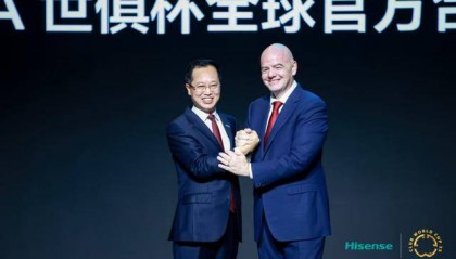 贾少谦宣布赞助新版2025 FIFA世俱杯，海信电视已是AI电视领导者