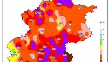 北京今明西部北部多分散阵雨，夜间至清晨能见度差