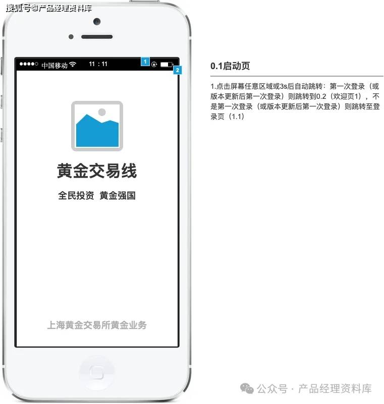 黄金交易APP产品Axure RP原型.rp