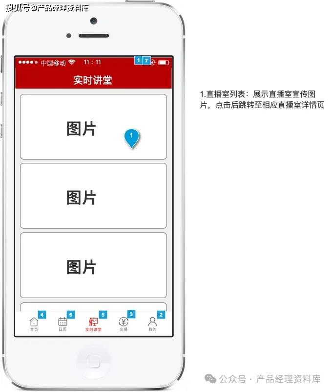 黄金交易APP产品Axure RP原型.rp