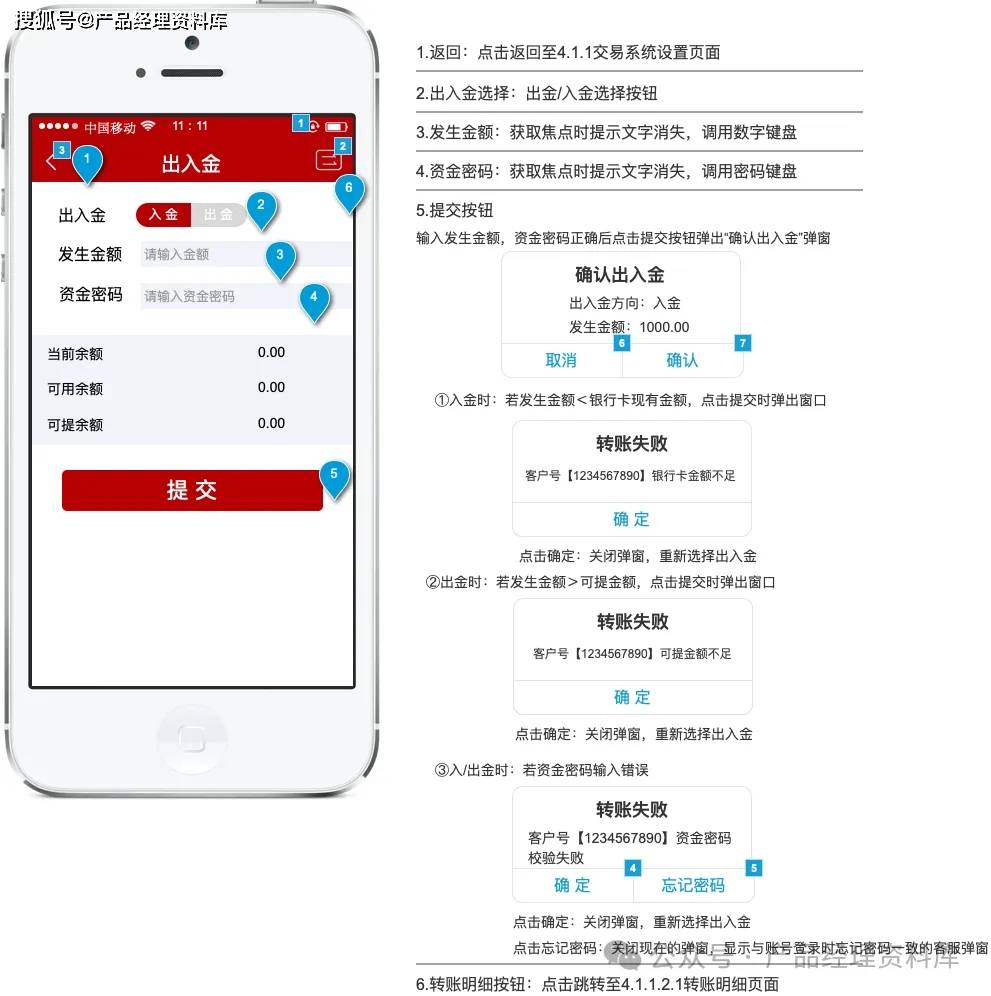 黄金交易APP产品Axure RP原型.rp