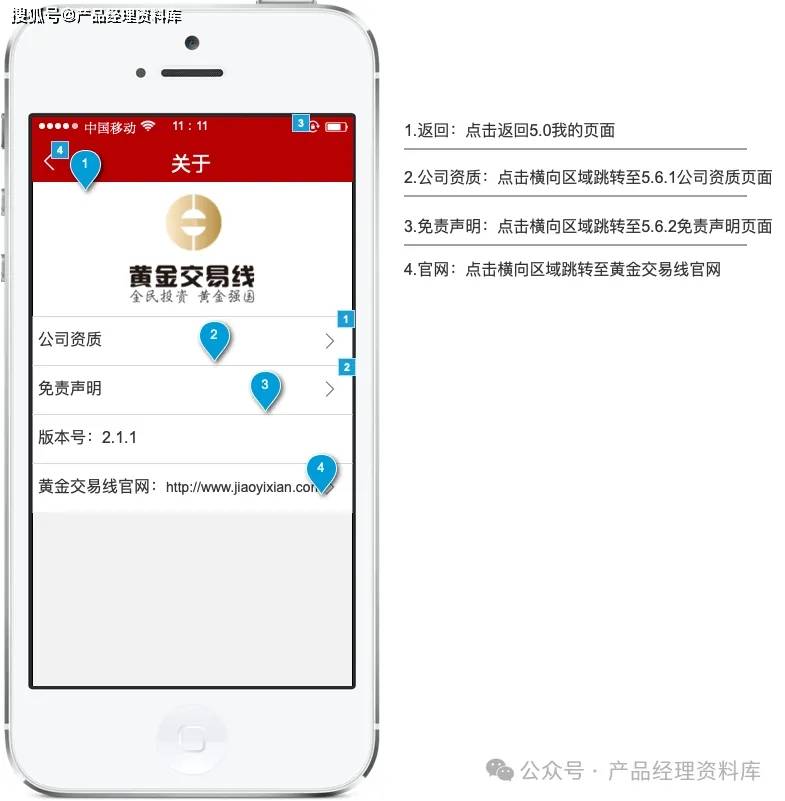 黄金交易APP产品Axure RP原型.rp