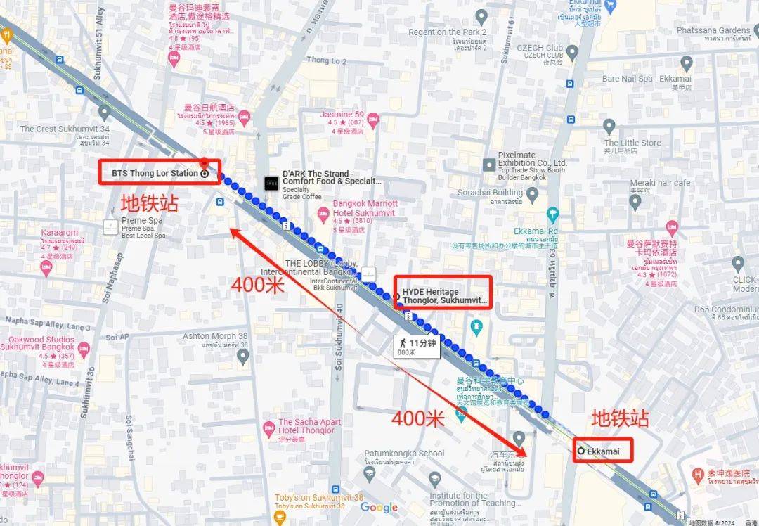 曼谷通罗保时捷公寓，1亿人民币一套房，面积最大有上千平