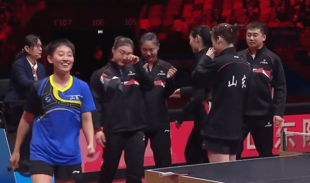 陈梦回应女团夺冠：没想到，我们完全抱着拼的心态；孙颖莎祝贺山东队